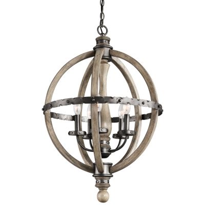 Evan Round Chandelier by Kichler - Starlight Lighting USA and Canada